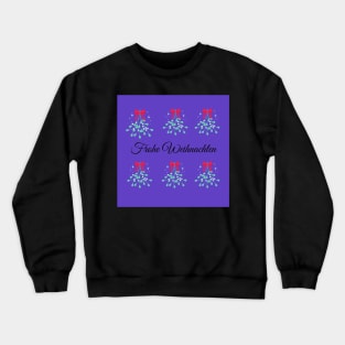 Merry Christmas with mistletoe Crewneck Sweatshirt